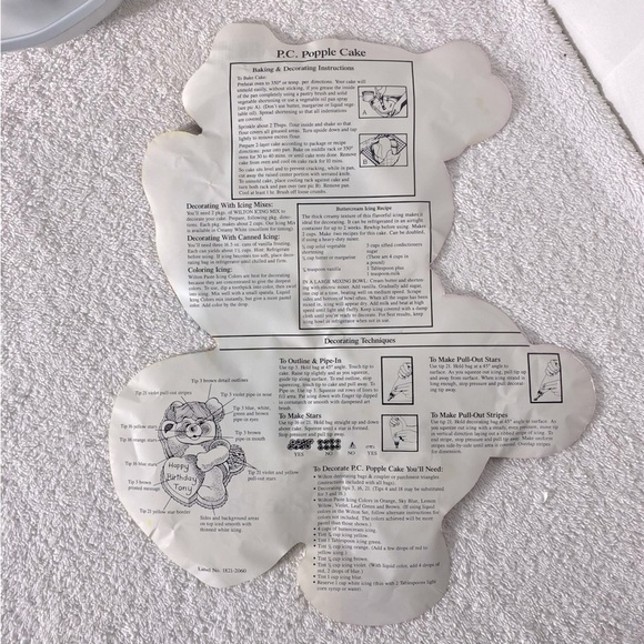 Vintage 1985 Wilton Popple Cake Pan - Picture 5 of 15